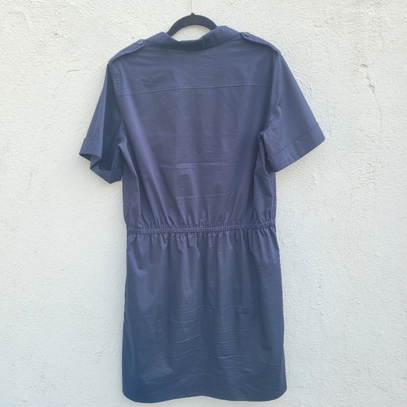 Brooks Brothers navy blue utility dress size 14P - Picture 7 of 8